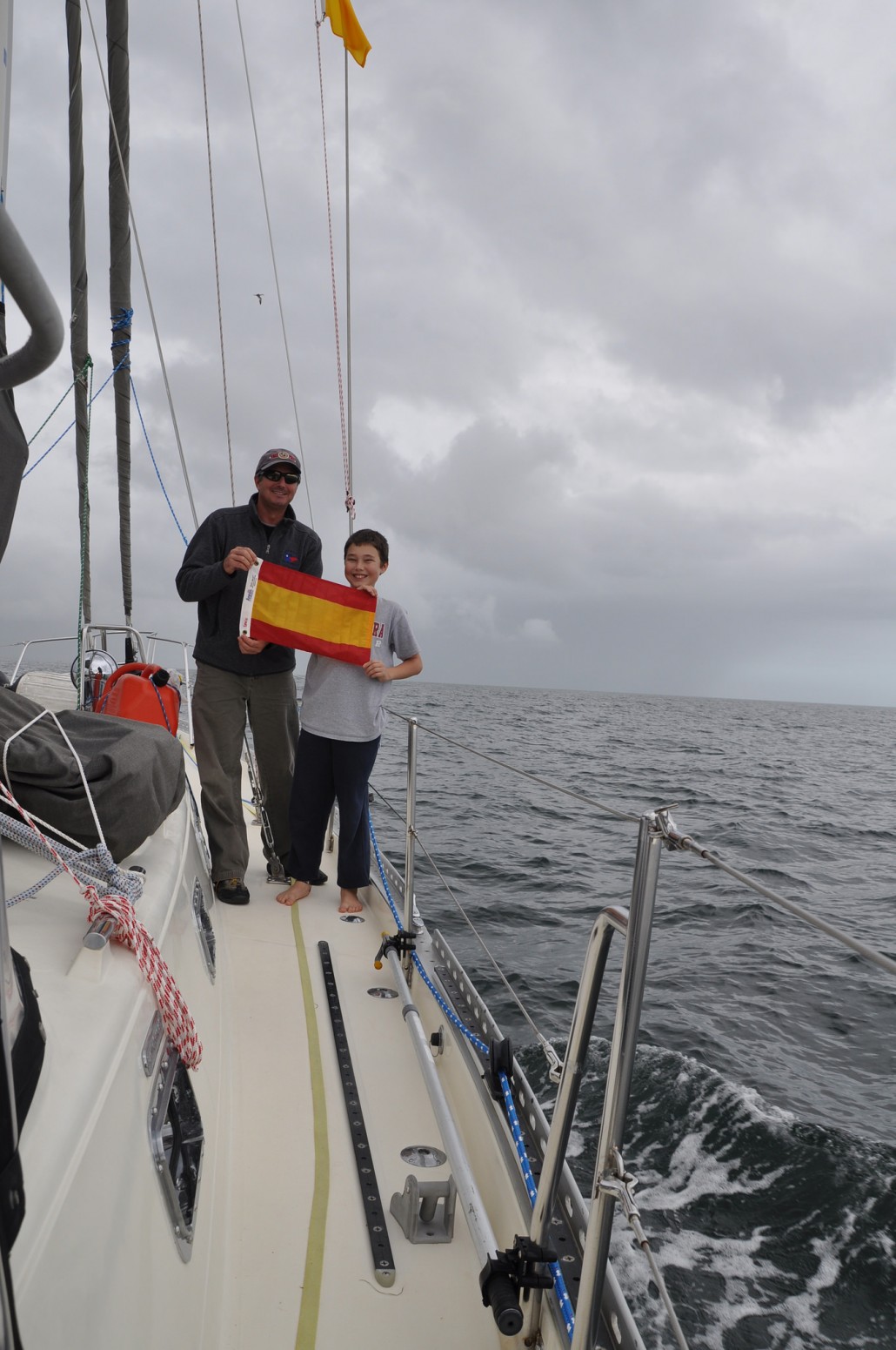Sail Through a Gale to Spain